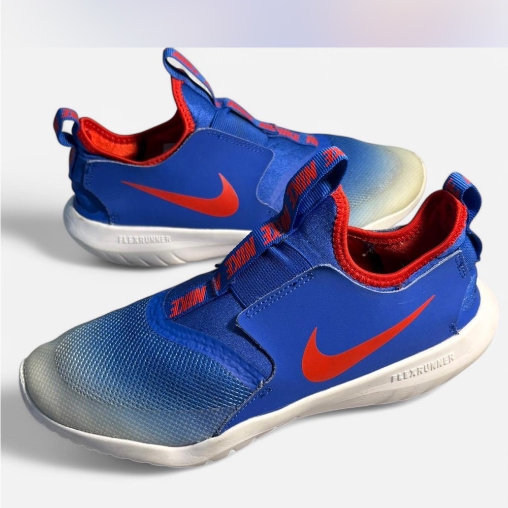 Nike Flex Runner Red Blue Sneakers